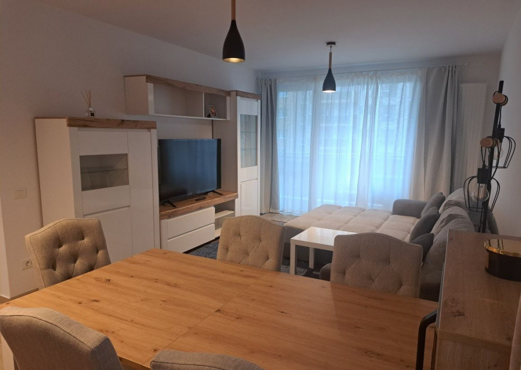 Apartament 2 camere + balcon + parcare – Urban Plaza Brașov – complet mobilat
