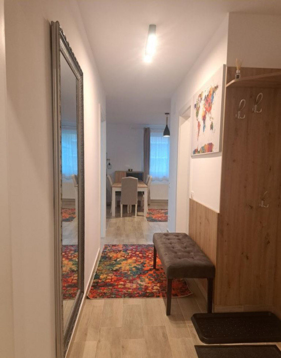 Apartament 2 camere + balcon + parcare – Urban Plaza Brașov – complet mobilat