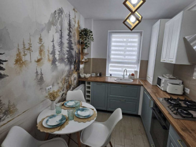 Apartament 2 camere modern Coresi, complet mobilat, parcare inclusă