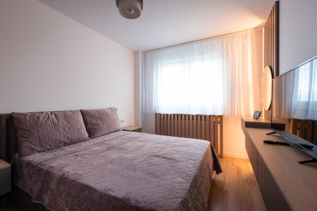 Studiou modern de închiriat în Brașov, terasă impresionantă