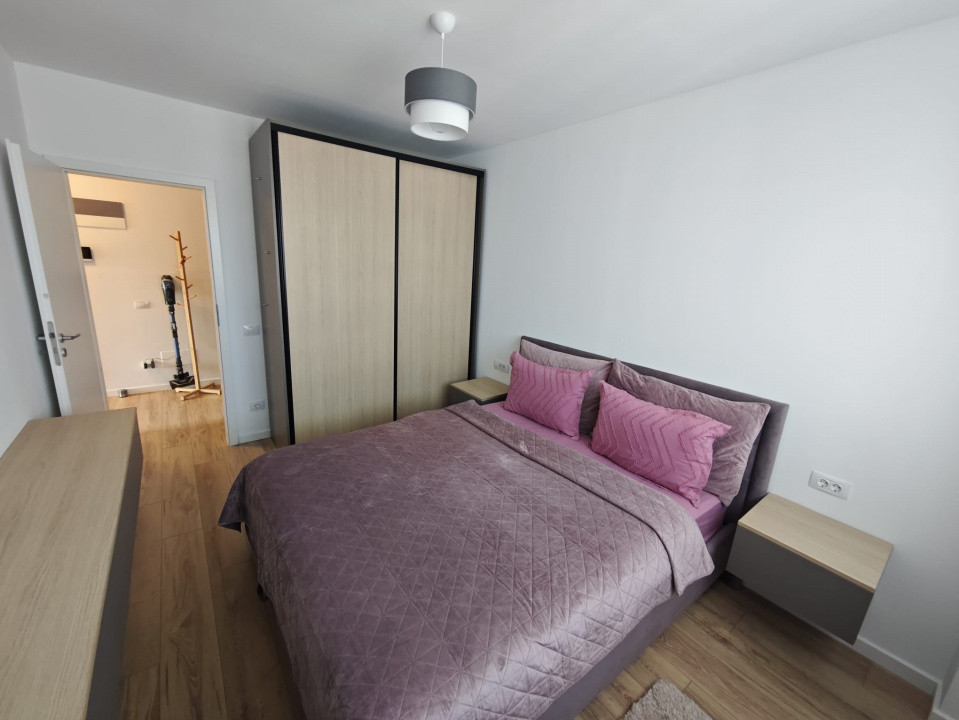 Studiou modern de închiriat în Brașov, terasă impresionantă