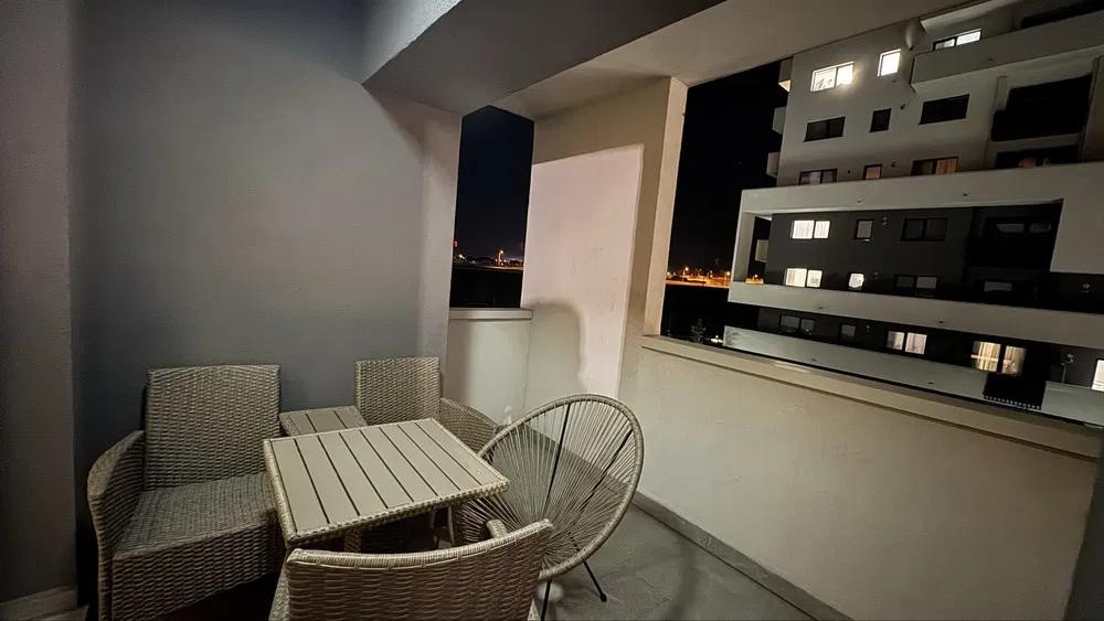 Studio modern de închiriat în Residence Vivamus, cu balcon spațios