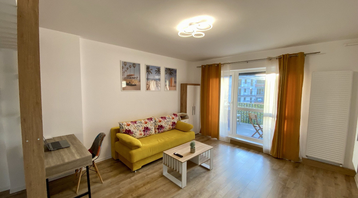 Studio de închiriat în Vivamus, aproape de Coresi