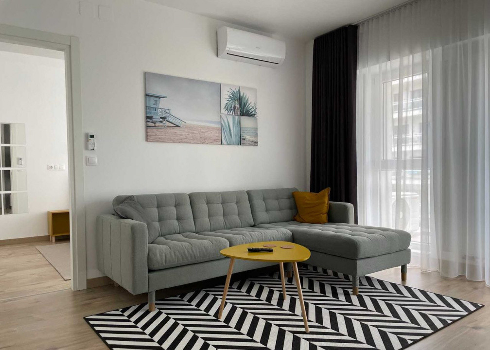 Apartament 2 camere complet mobilat și utilat– cu loc de parcare subteran inclus