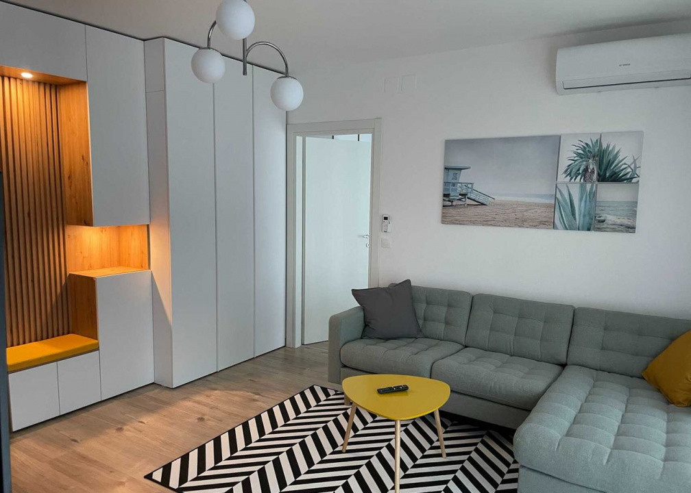 Apartament 2 camere complet mobilat și utilat– cu loc de parcare subteran inclus